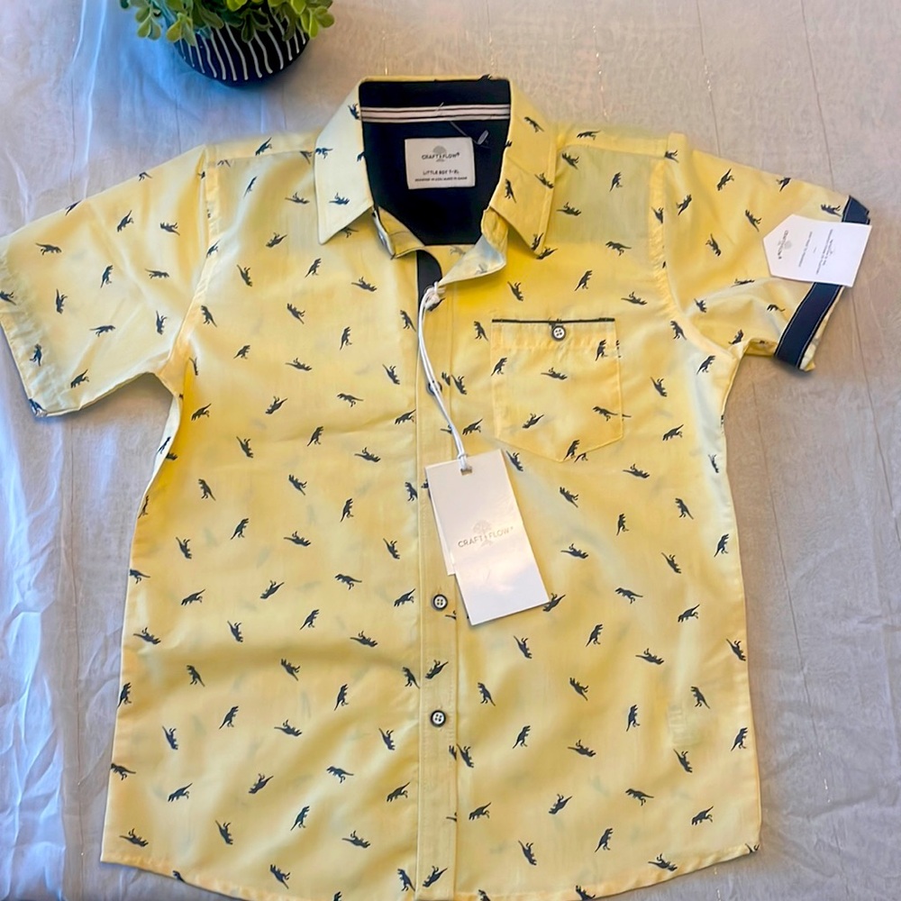 Craft + flow yellow shirt.